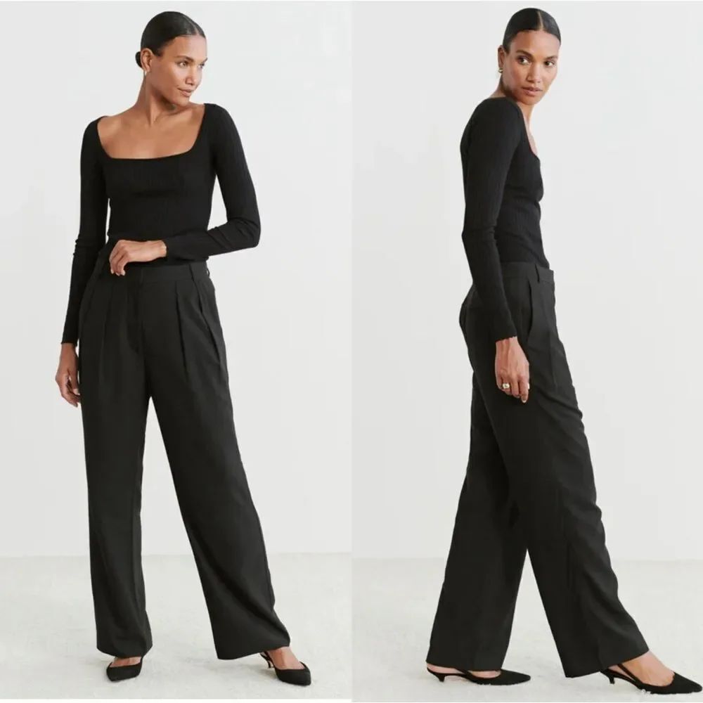 NWT JENNI KAYNE Jones Trouser in black